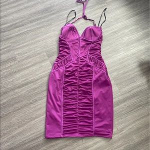 Bebe purple dress